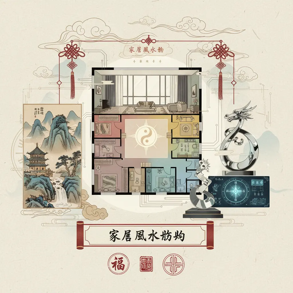 家居風水佈局 - 家居風水