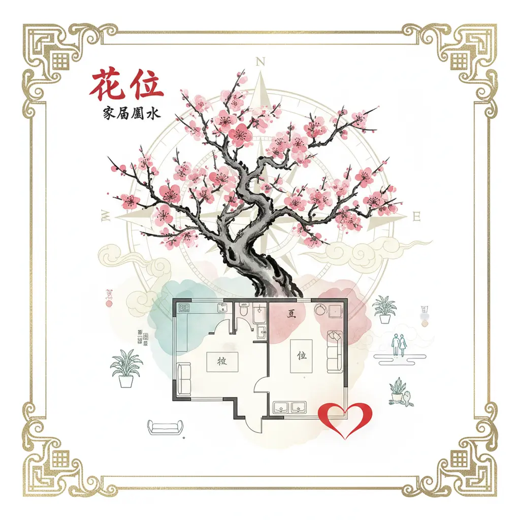 家居風水 - 桃花位