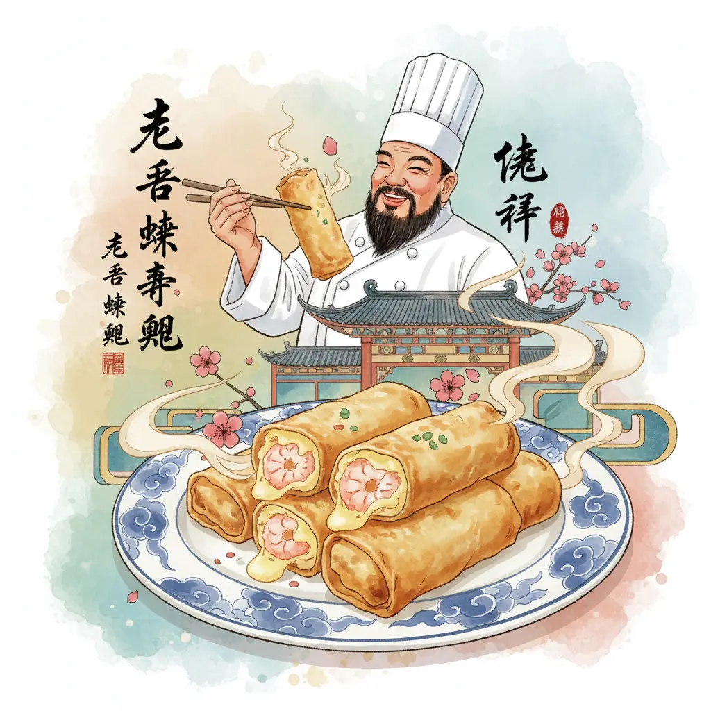 陳師傅 - 芝士蝦春捲