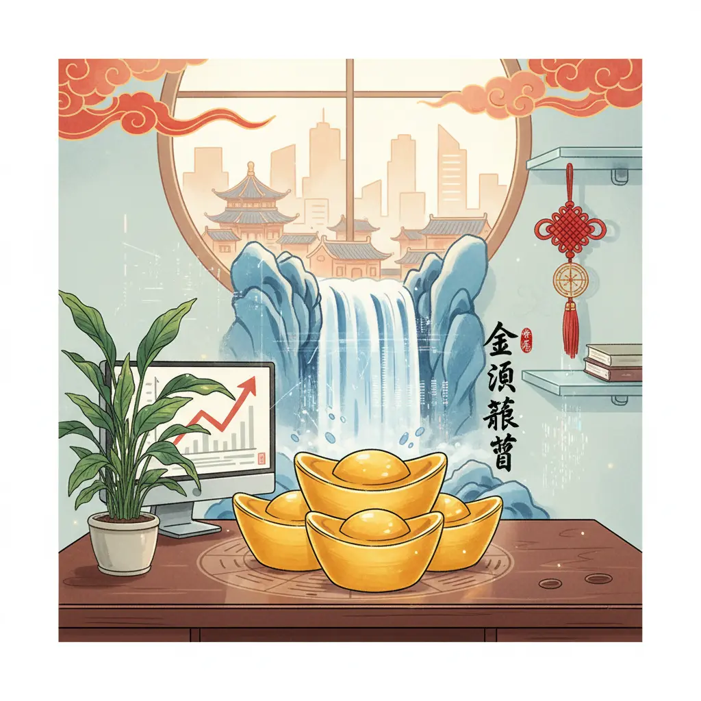 辦公室風水 - 金元寶