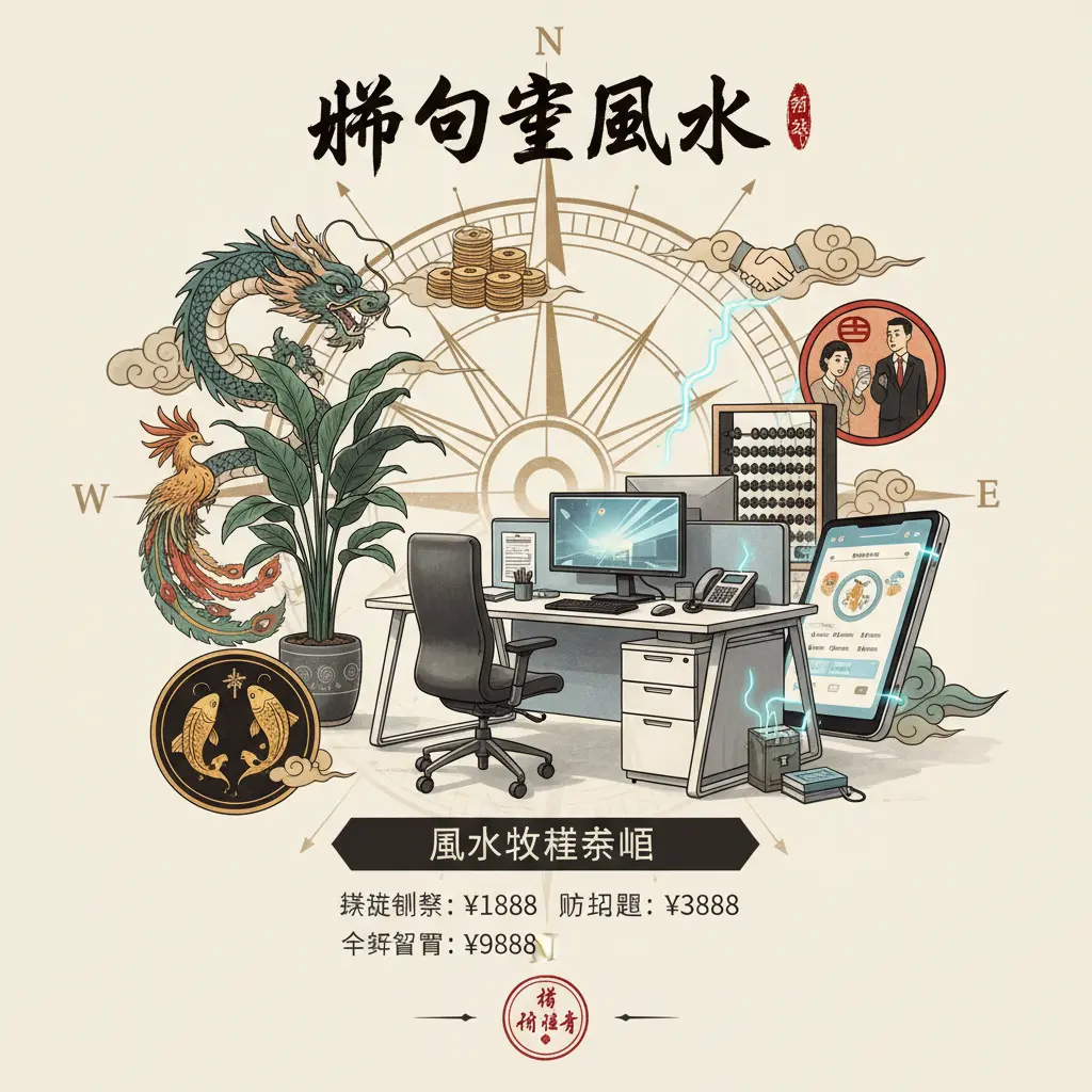 風水收費 - 辦公室風水