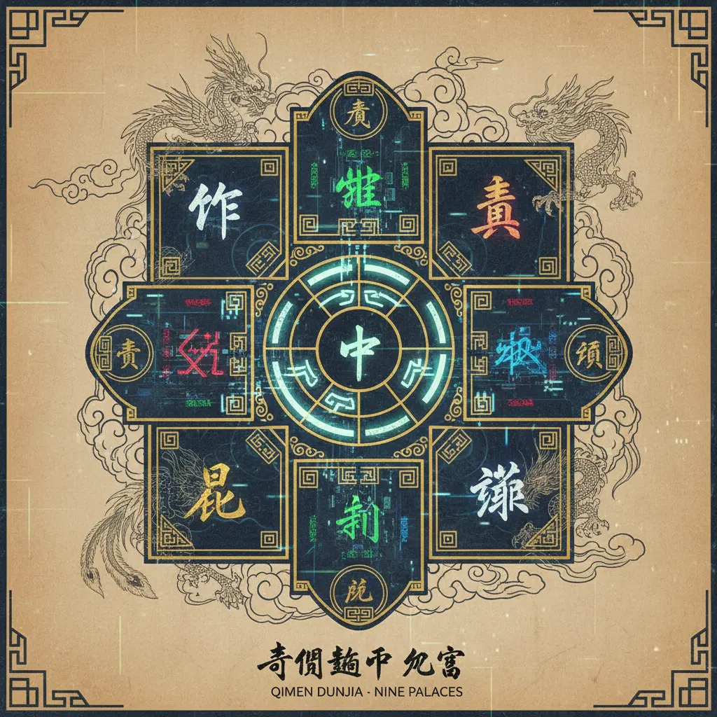 奇門遁甲 - 九宮
