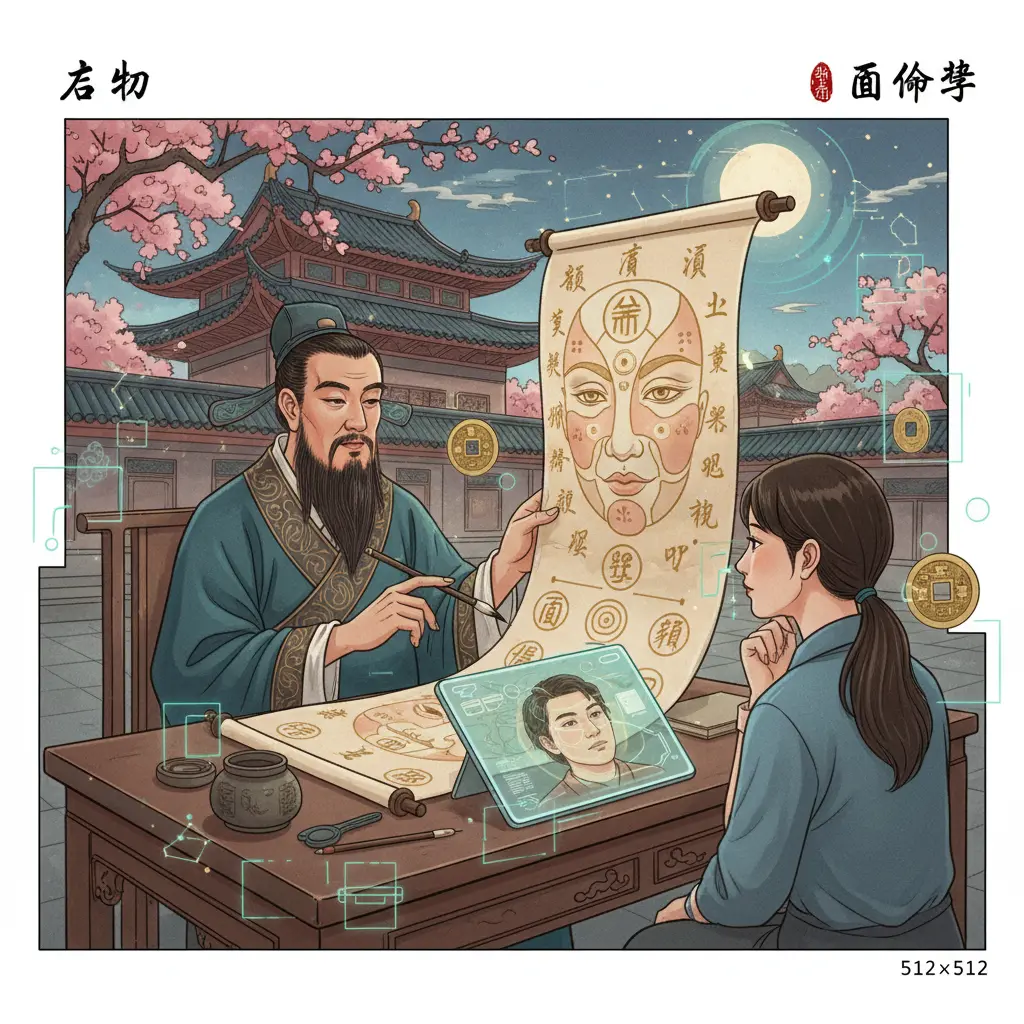 占卜 - 面相學