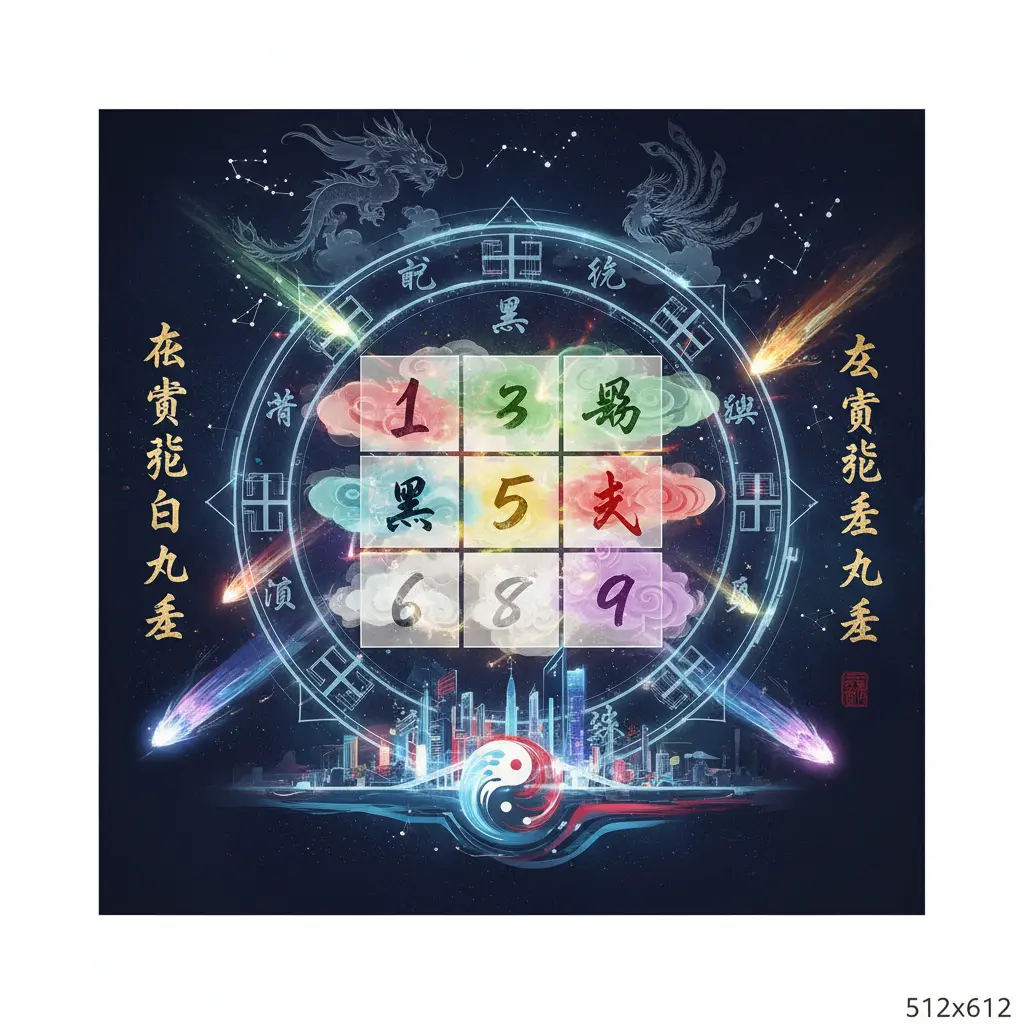 玄空飛星風水 - 洛書紫白九星
