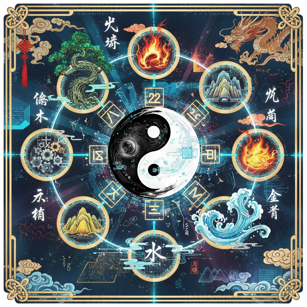 陰陽五行 - 八卦