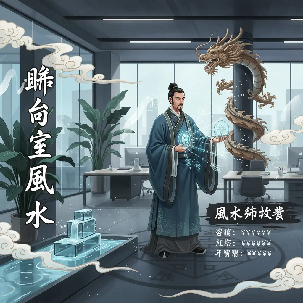 風水師收費 - 辦公室風水