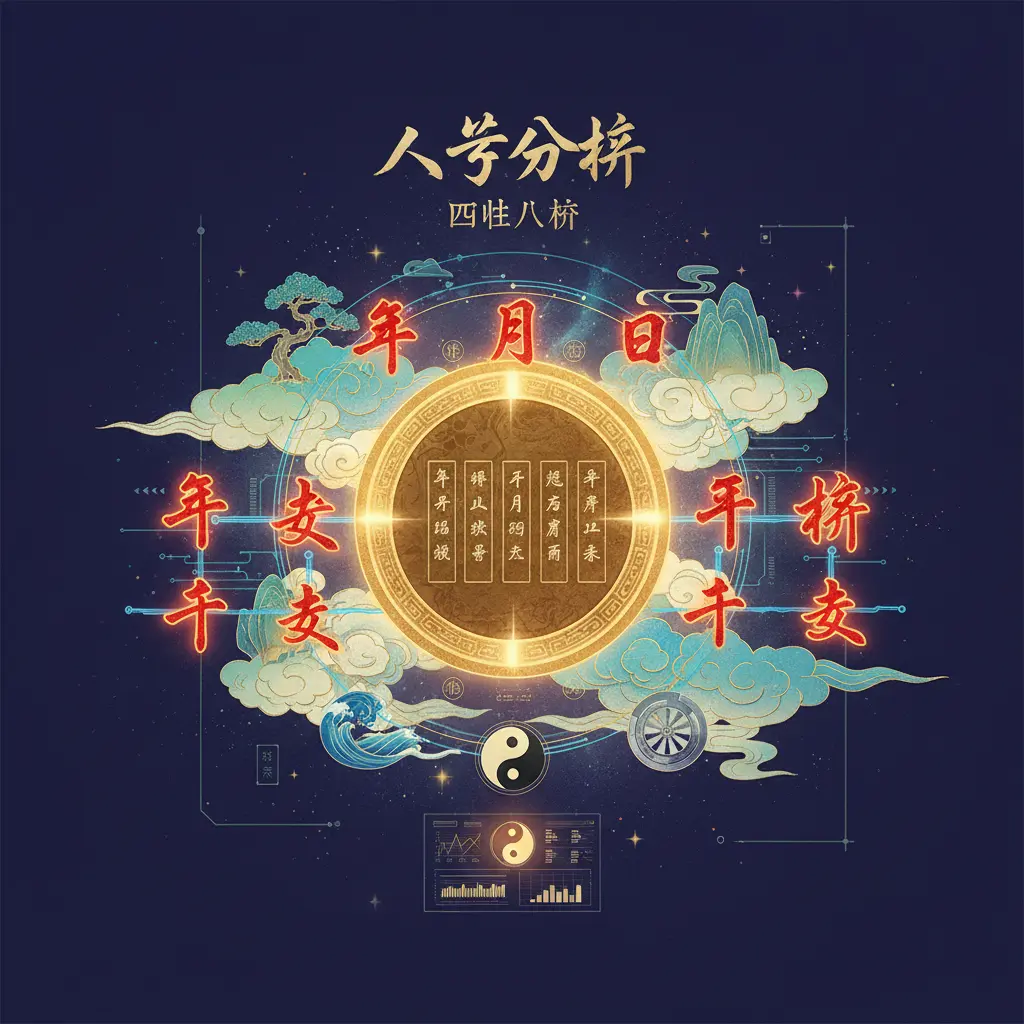 八字分析 - 四柱八字