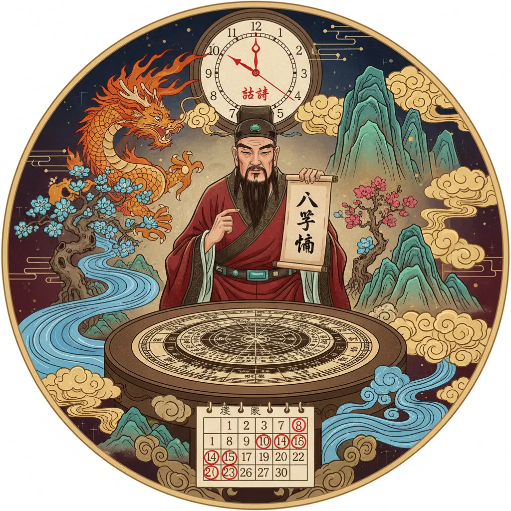 擇日吉時 - 八字算命
