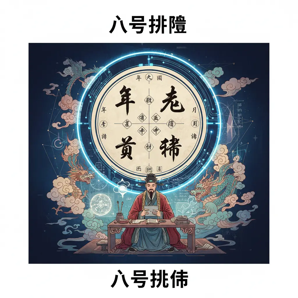 八字批命 - 八字排盤