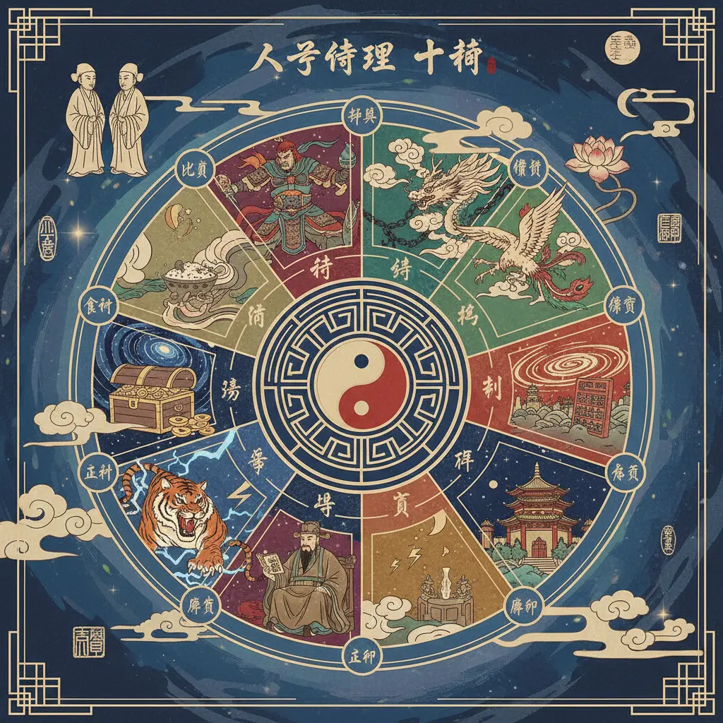 八字命理 - 十神