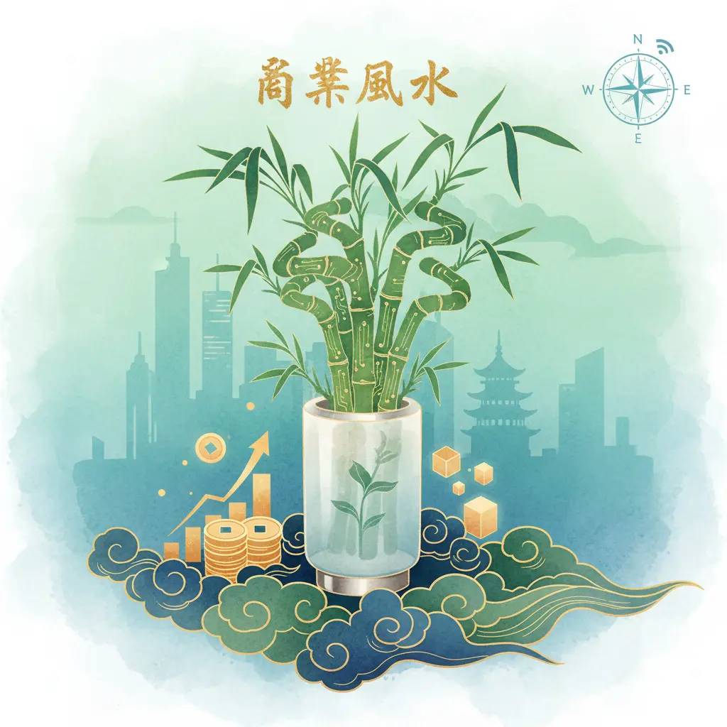 商業風水 - 富貴竹