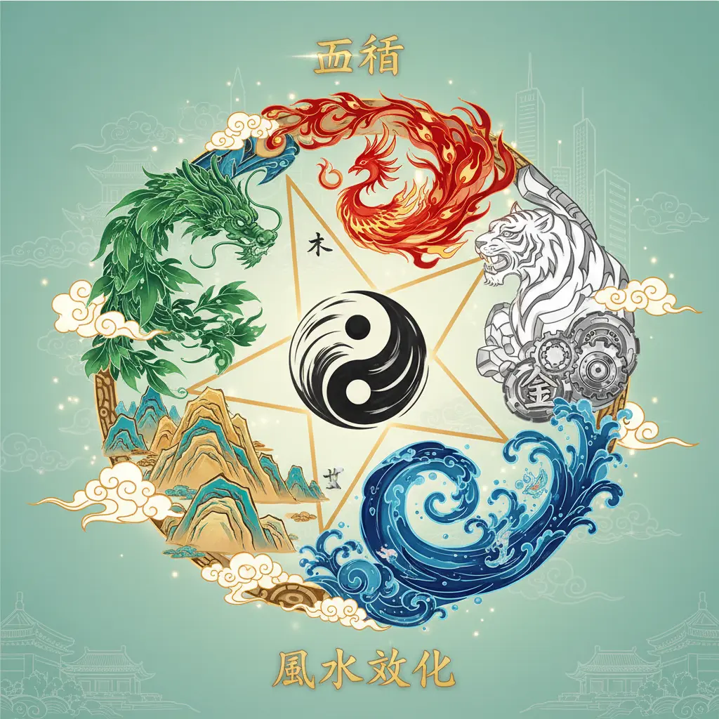 風水文化 - 五行