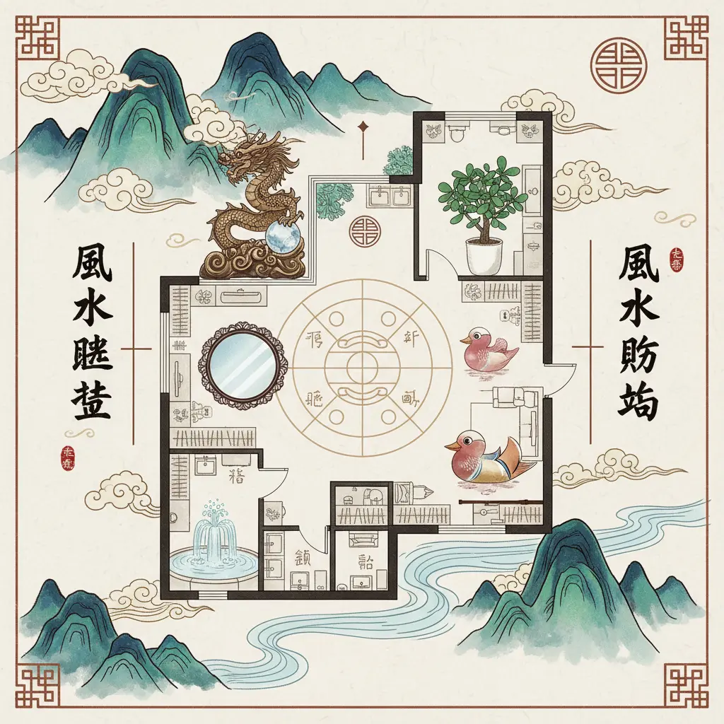 風水佈局 - 風水擺設