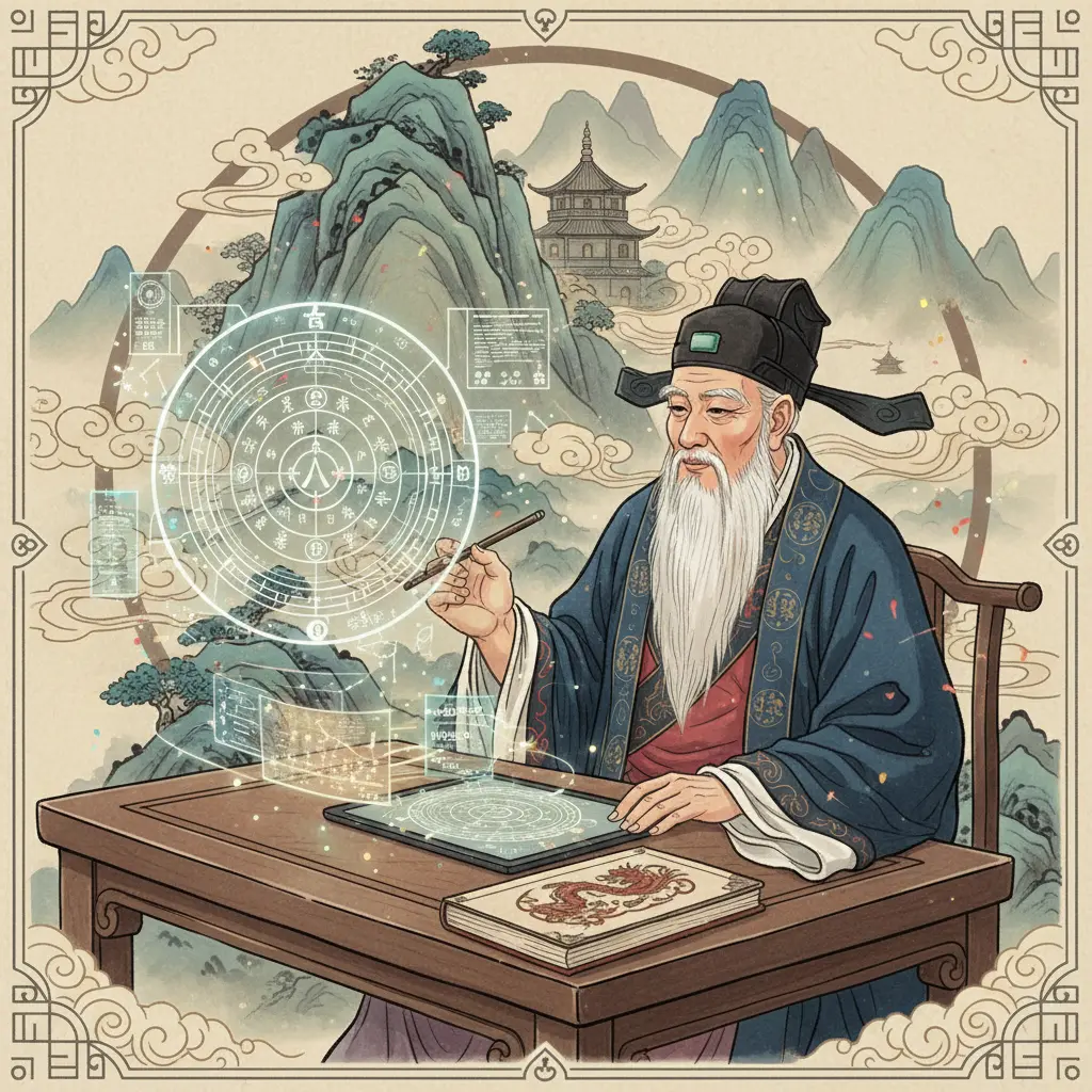 八字命盤 - 算命師