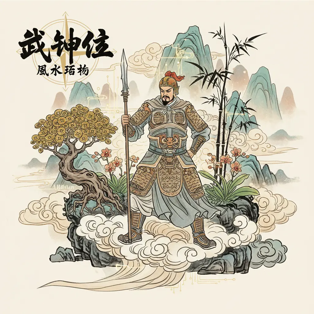 風水植物 - 武曲位