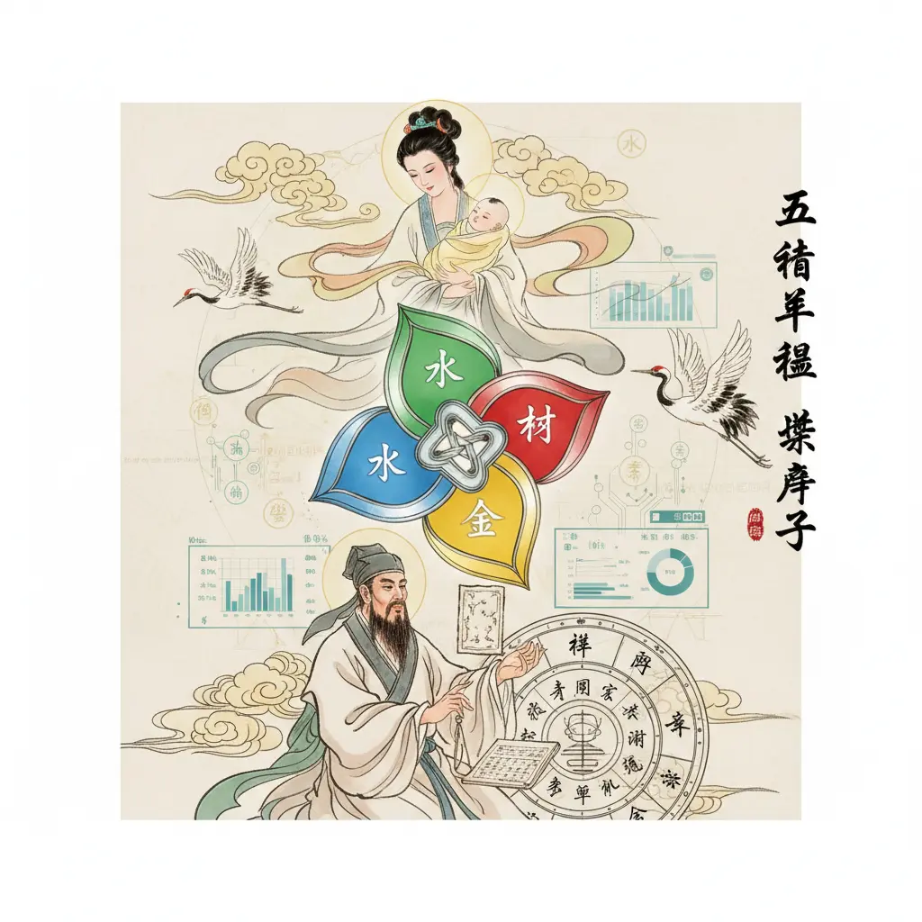 擇日產子 - 五行平衡