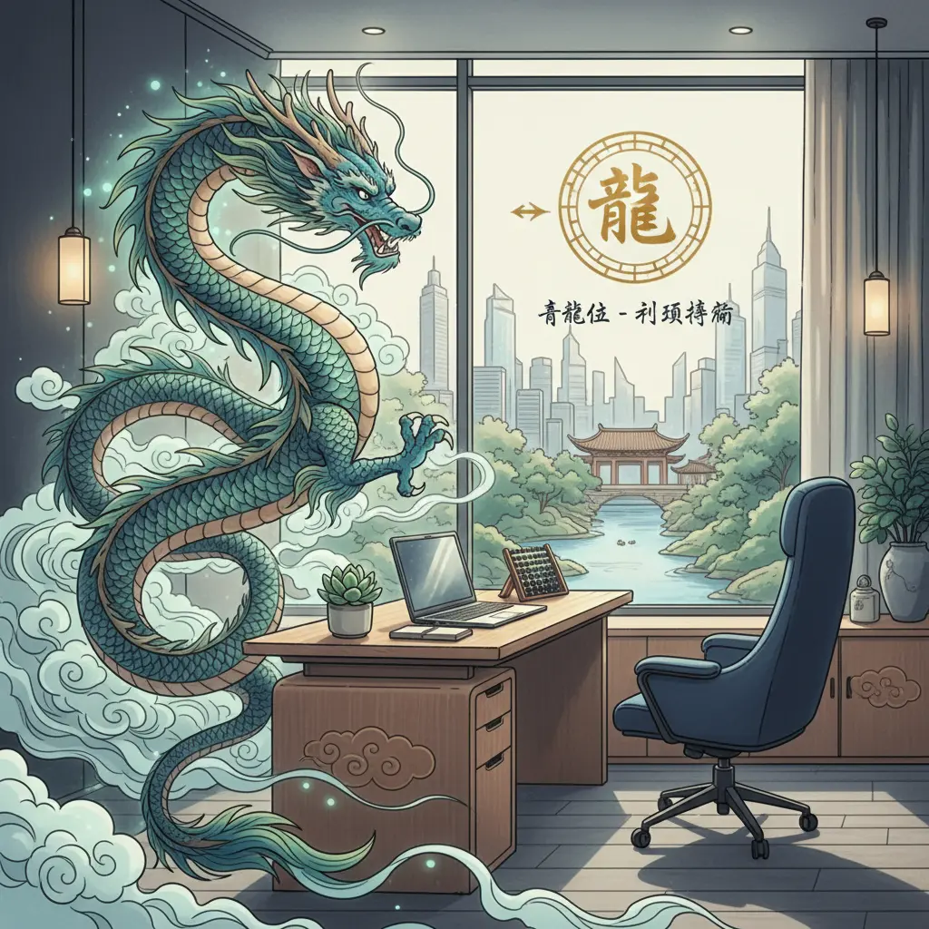 辦公室風水 - 青龍