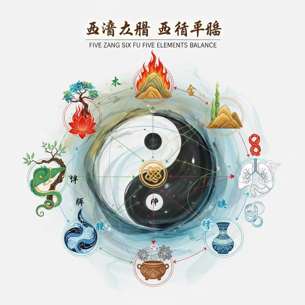五行平衡 - 五臟六腑