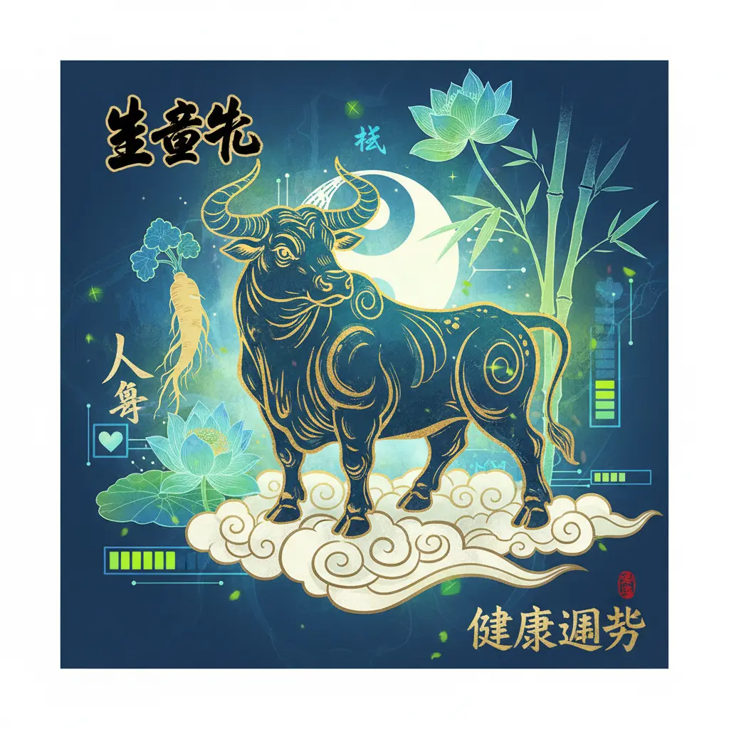 健康運勢 - 生肖牛