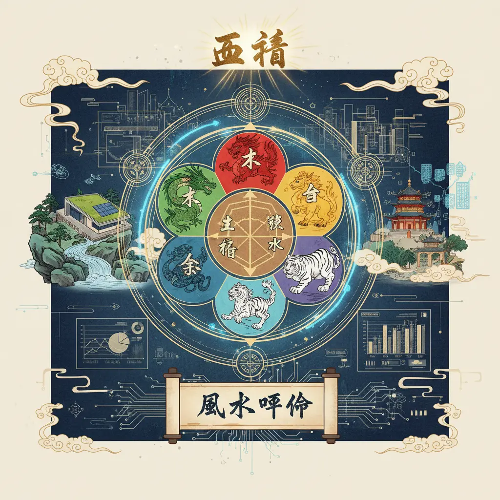 風水評價 - 五行