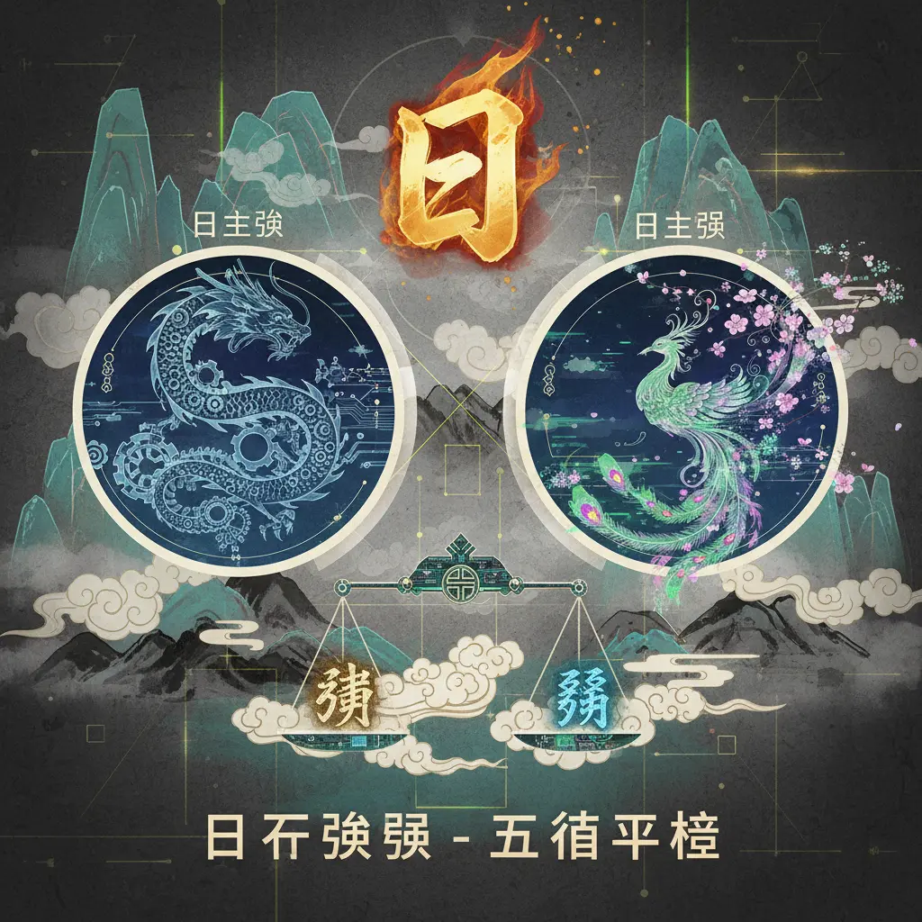 日主強弱 - 日干