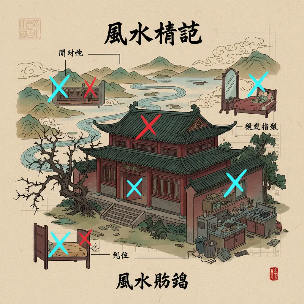 風水佈局 - 風水禁忌