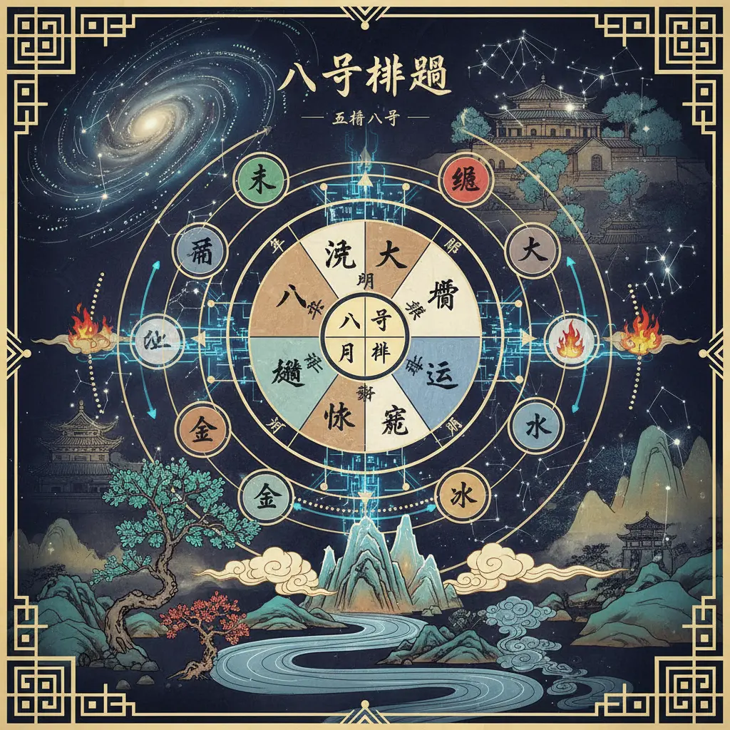 五行八字 - 八字排盤