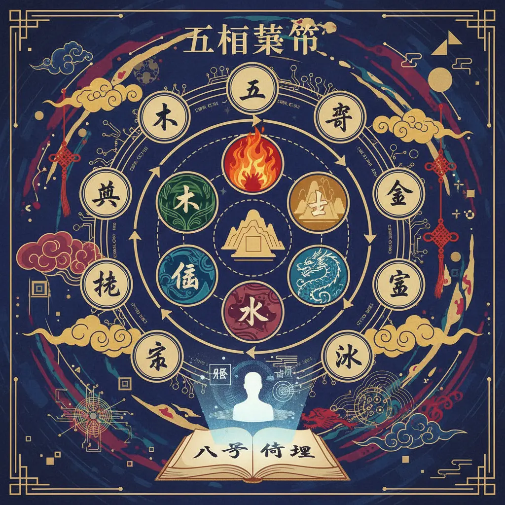 八字命理 - 五行結構