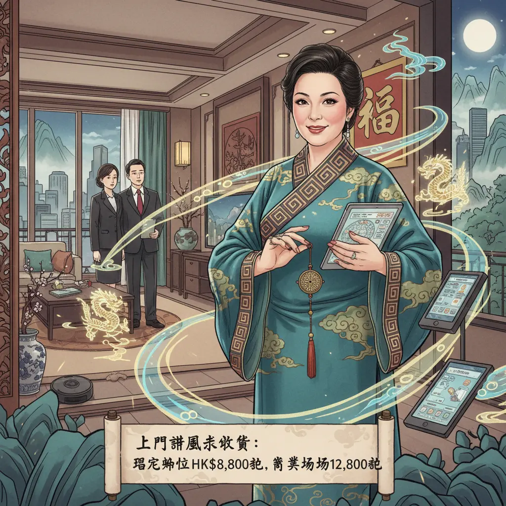 上門睇風水收費 - 麥玲玲