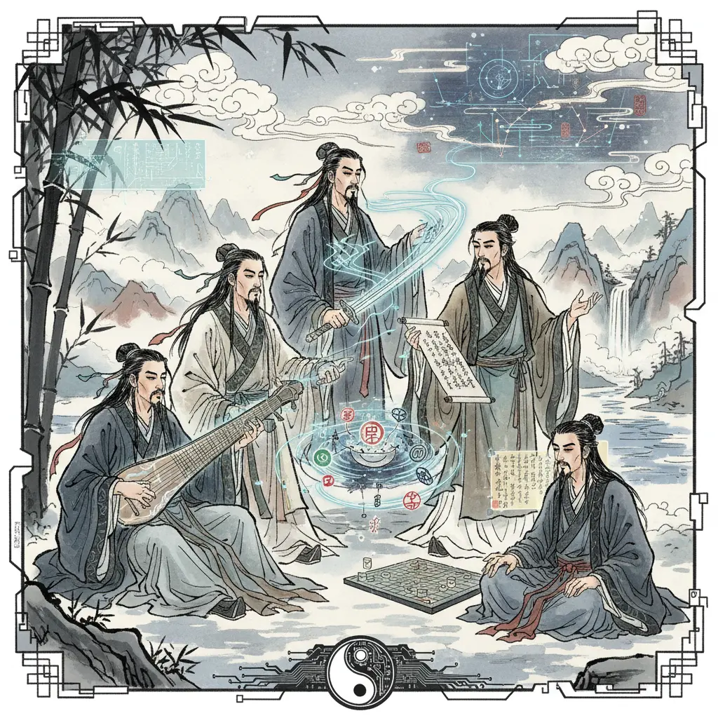 玄學 - 竹林七賢