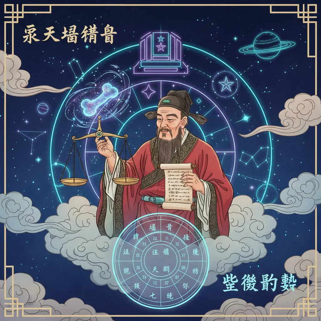 紫微鬥數 - 袁天罡稱骨