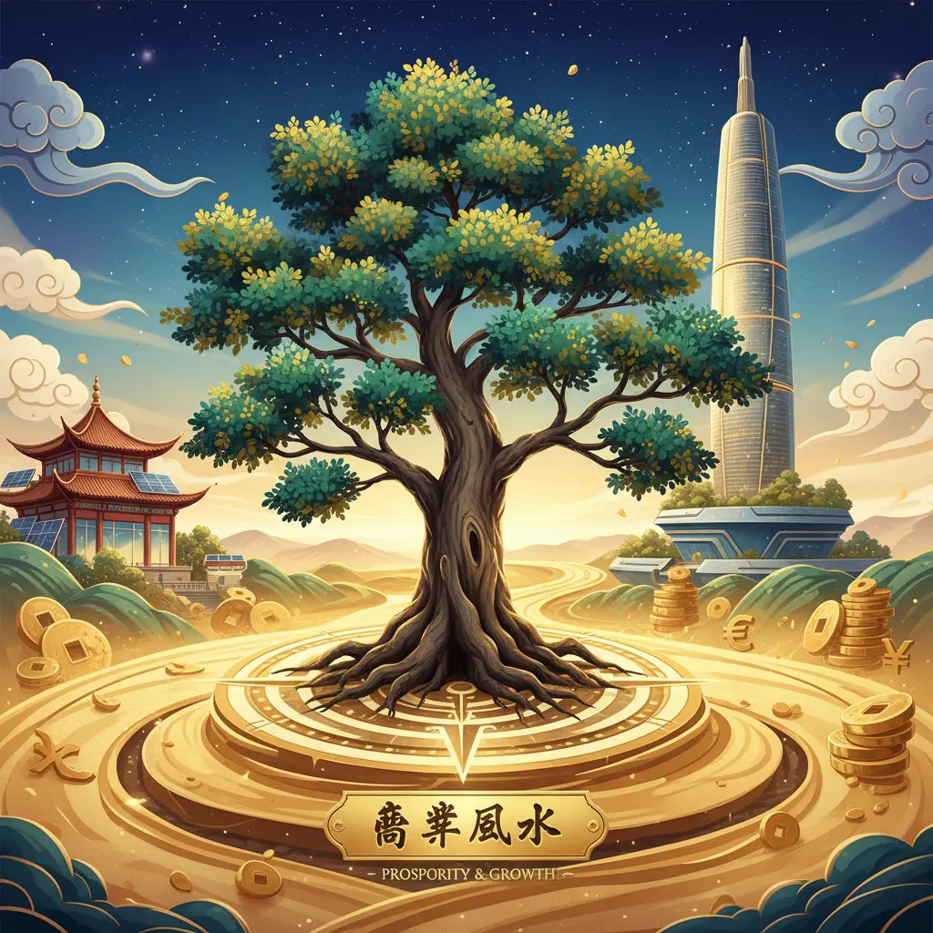 商業風水 - 橡樹