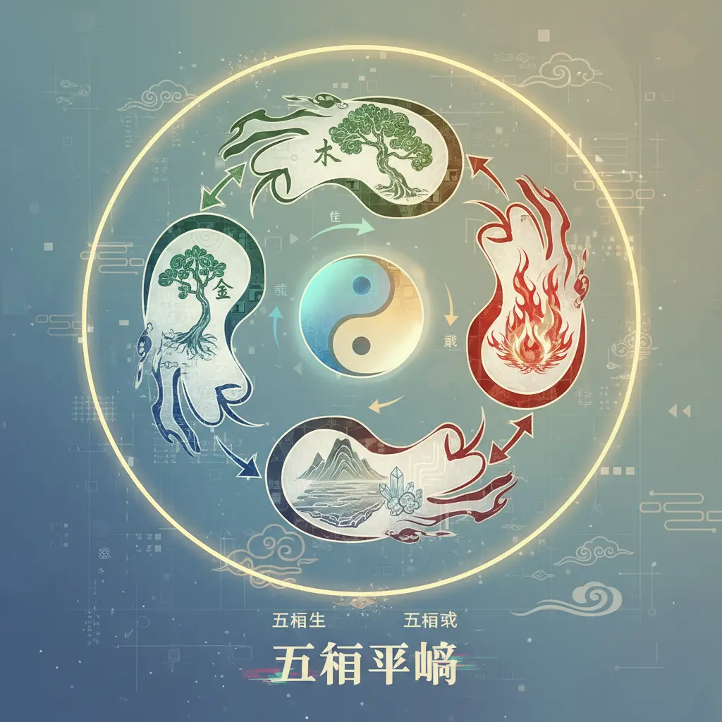 五行平衡 - 五行生剋