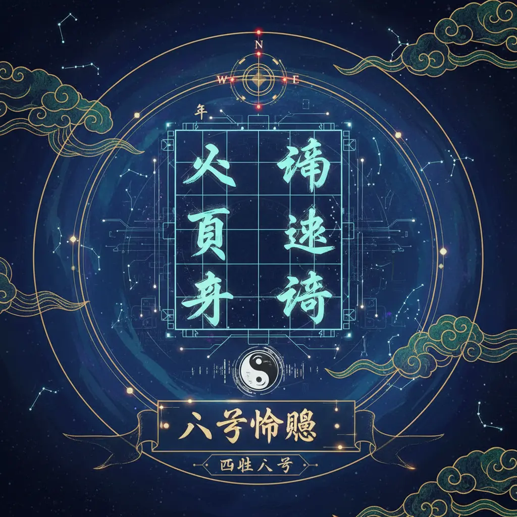 四柱八字 - 八字命盤