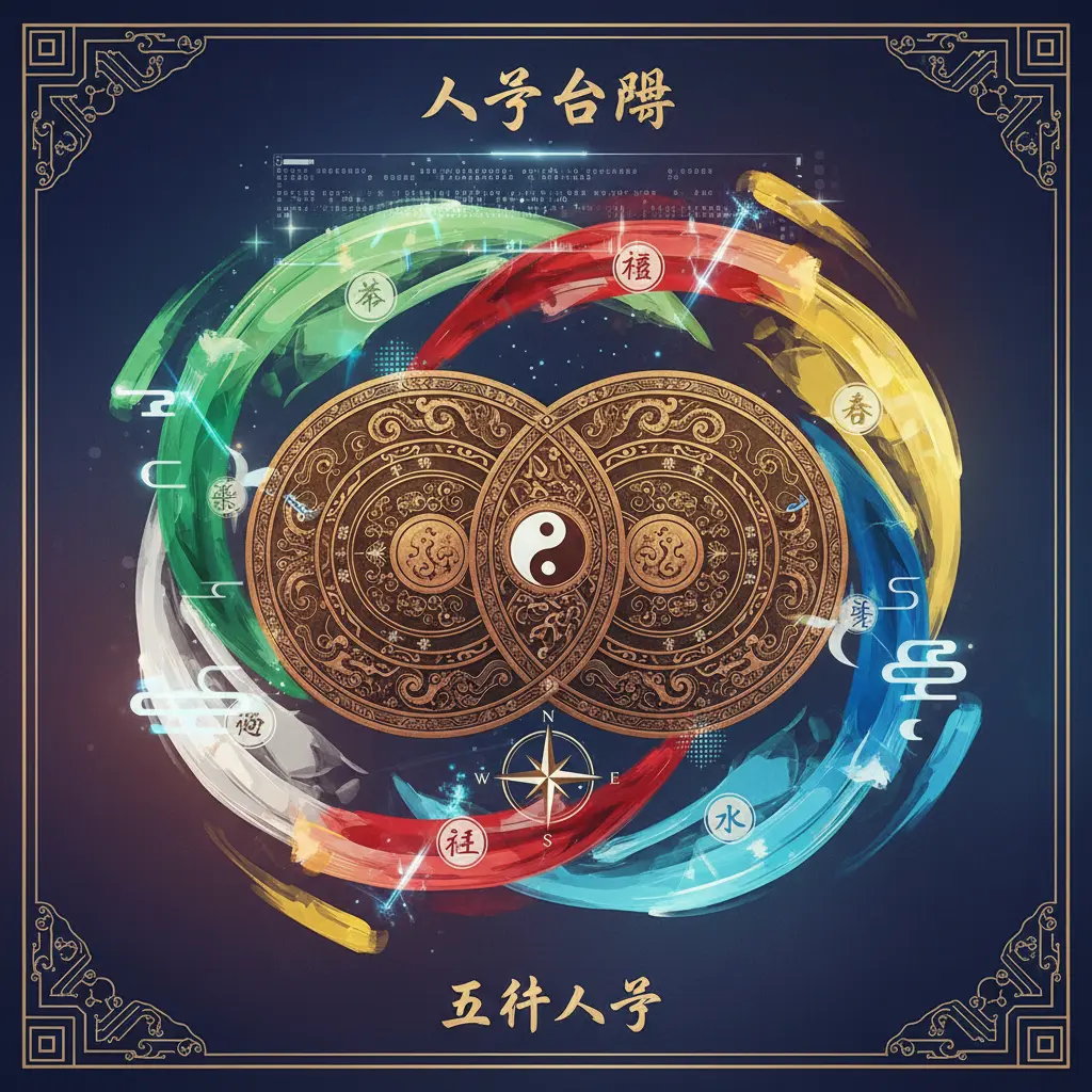 五行八字 - 八字合盤