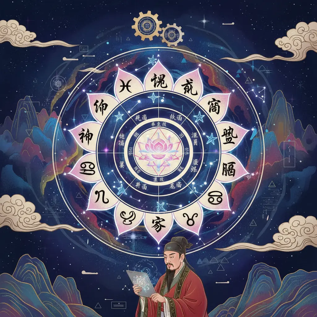 紫微鬥數 - 命盤