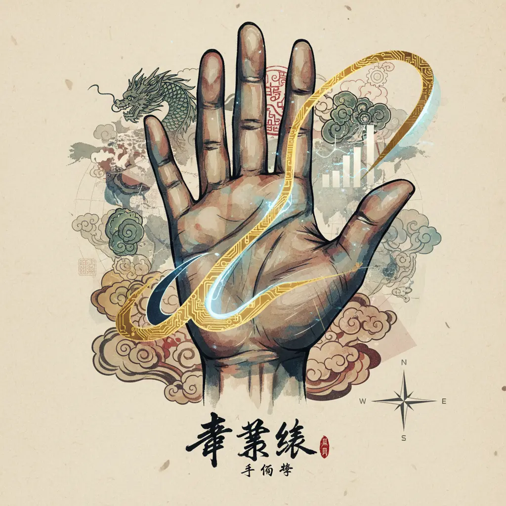 手相學 - 事業線