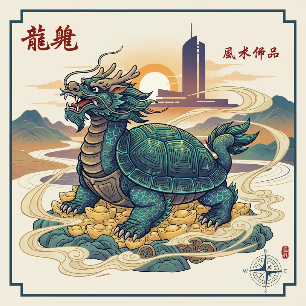 風水物品 - 龍龜