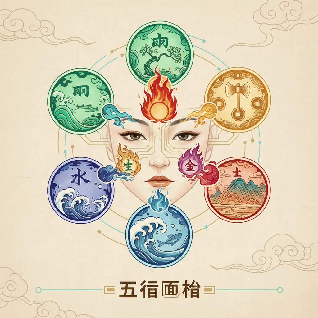 面相學 - 五行