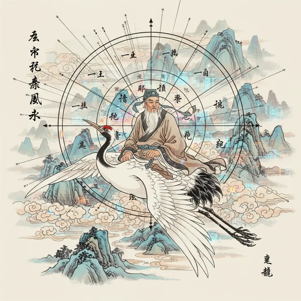 玄空飛星風水 - 白鶴鳴