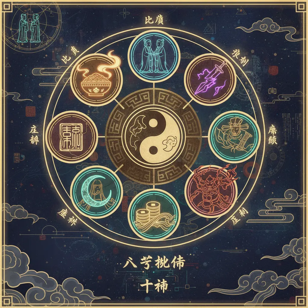 八字批命 - 十神