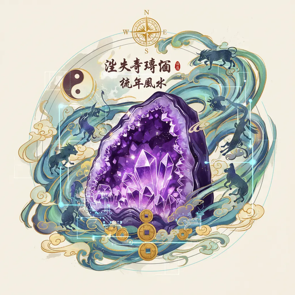 流年風水 - 紫水晶洞