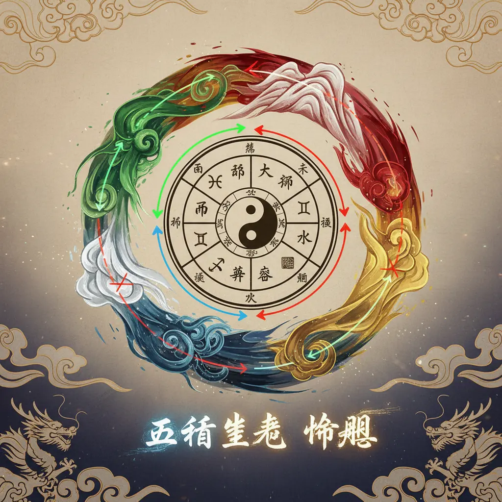 命盤 - 五行生剋