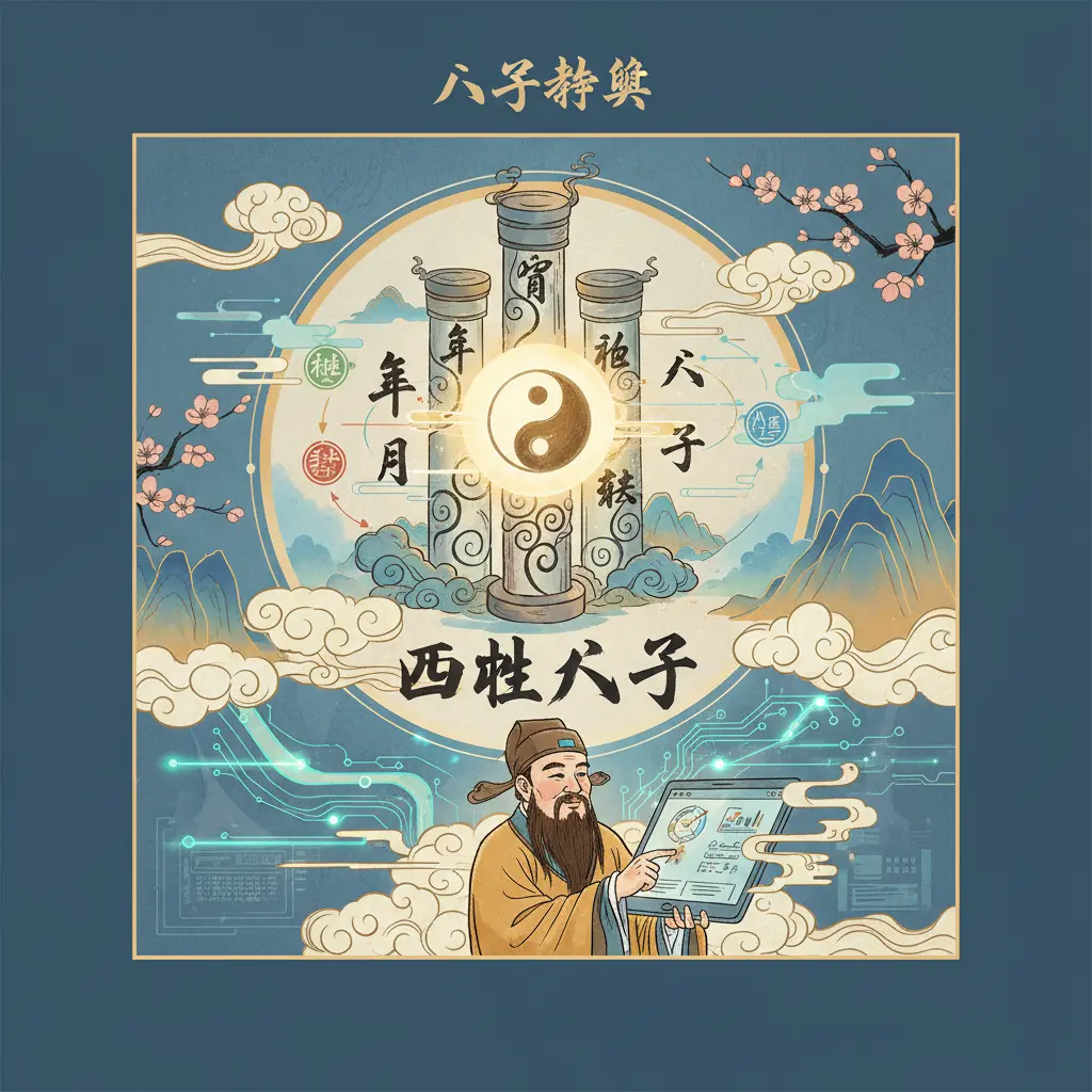 八字教學 - 四柱八字