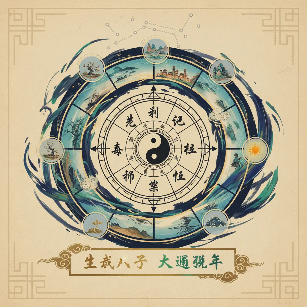 大運流年 - 生辰八字