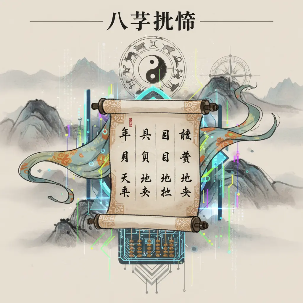 八字批命 - 四柱八字
