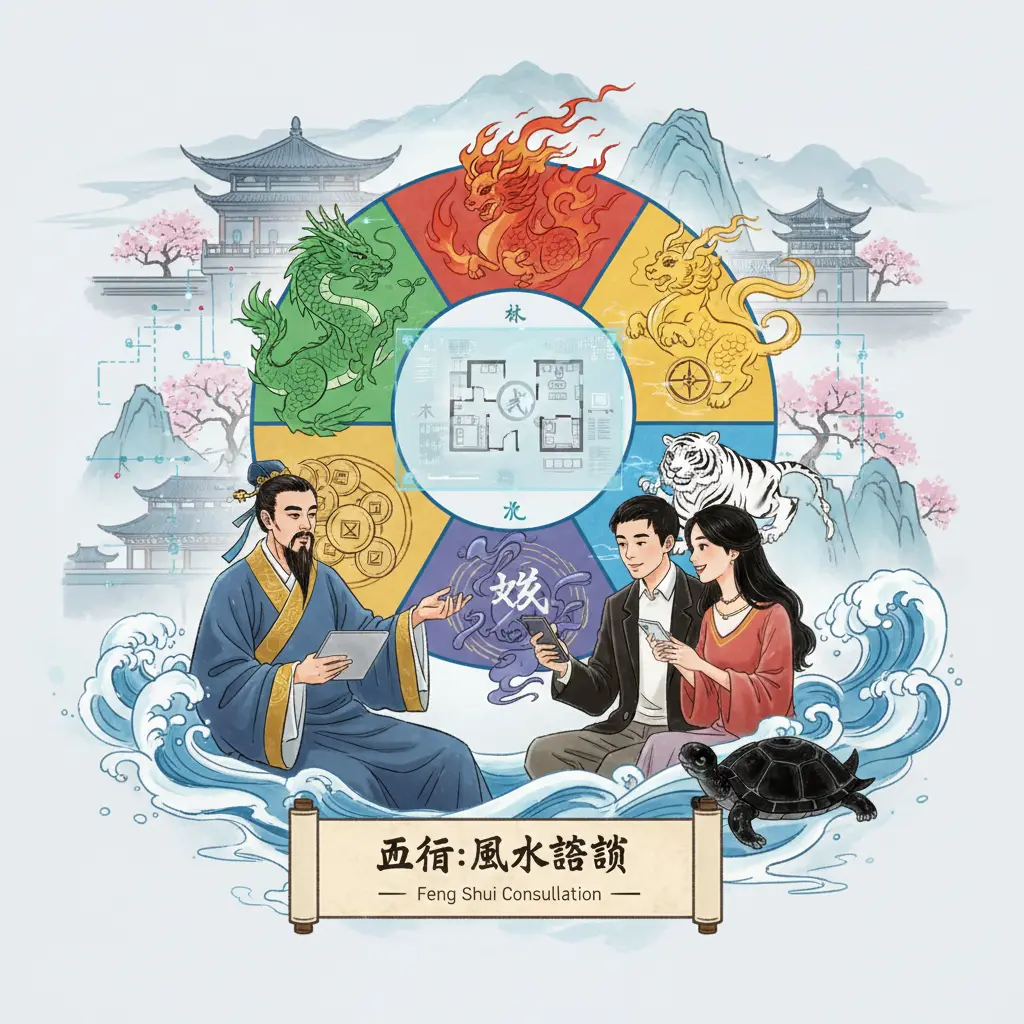 風水諮詢 - 五行