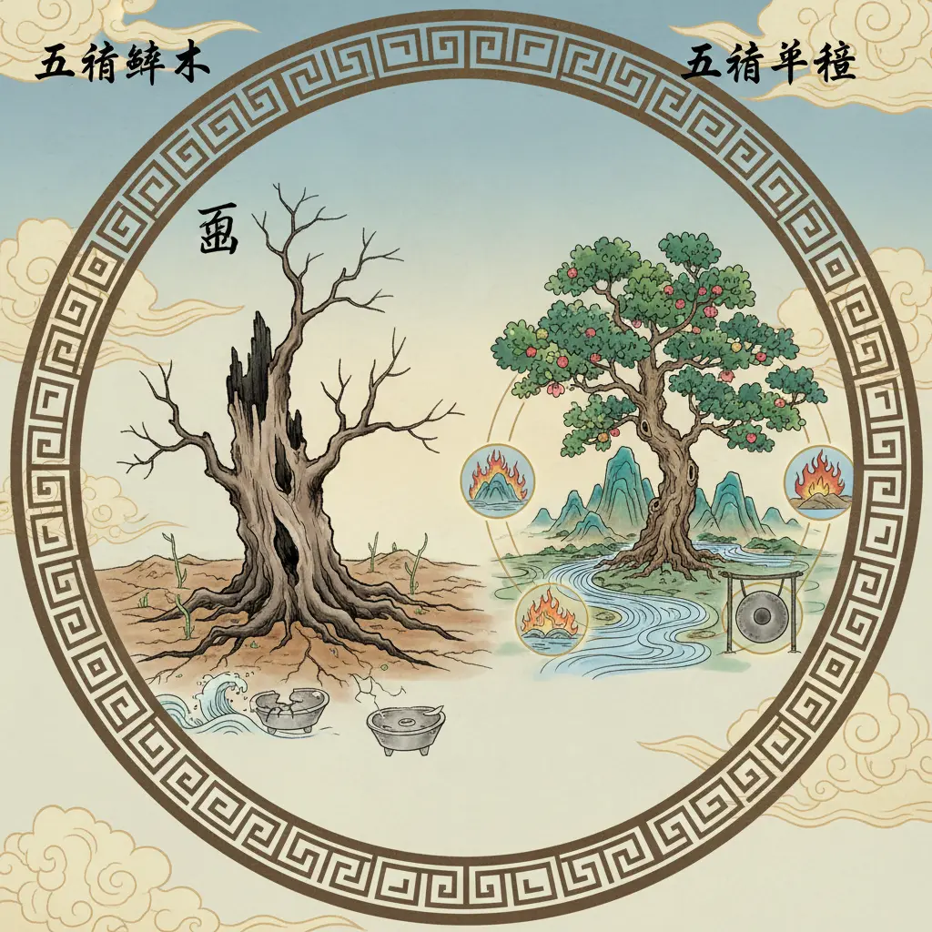 五行平衡 - 五行缺木