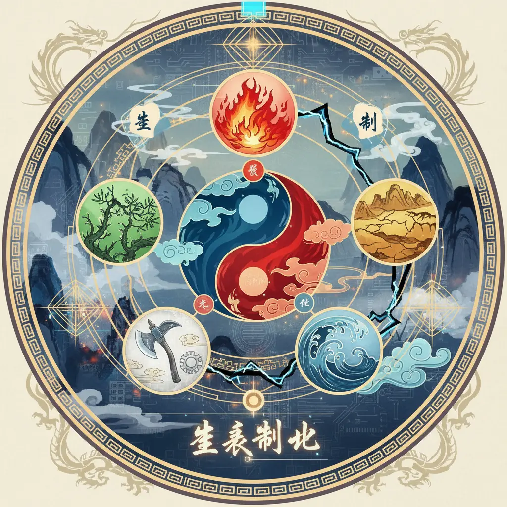 命理術語 - 生剋制化