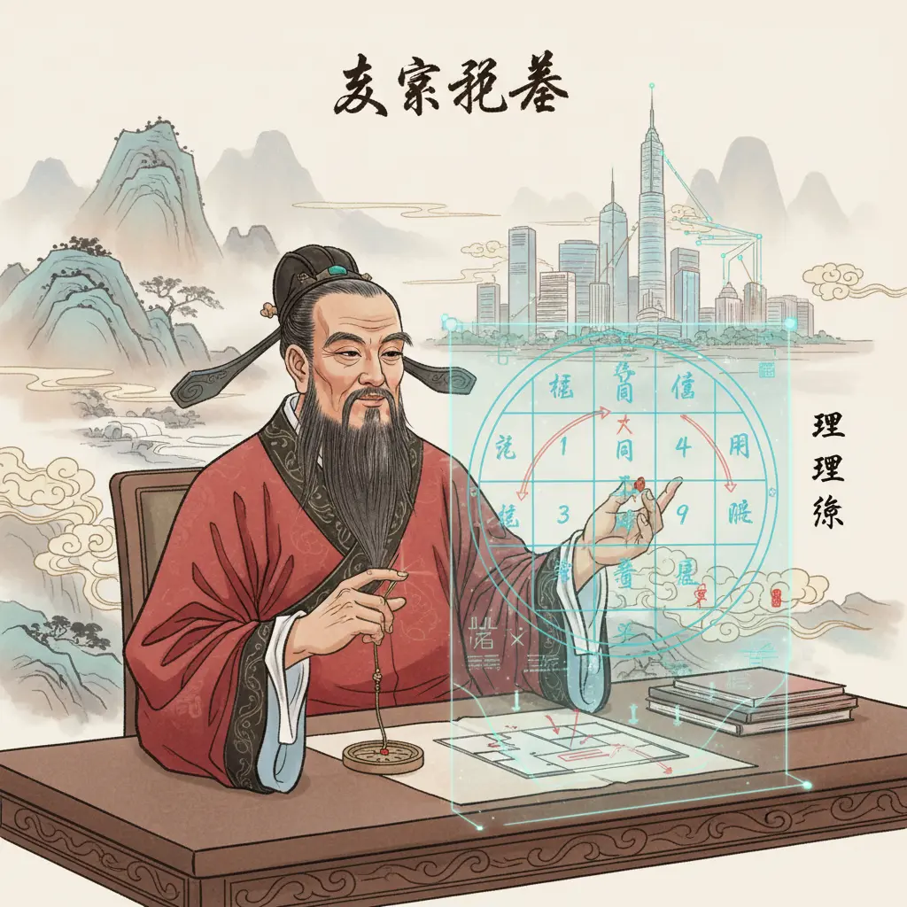 地理師 - 玄空飛星